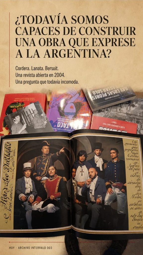 Cuando una época todavía podía convertirse en obra